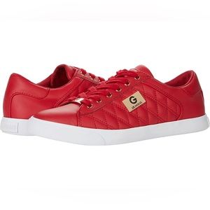 Guess red sneakers